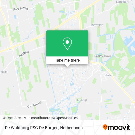 De Woldborg RSG De Borgen map