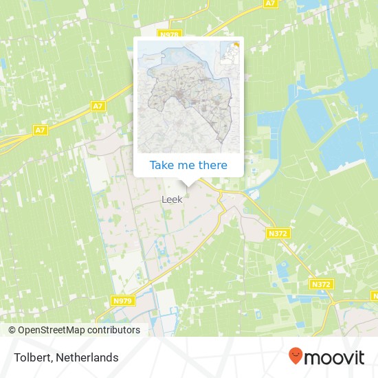 Tolbert map