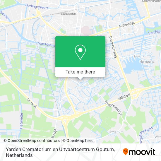 Yarden Crematorium en Uitvaartcentrum Goutum map