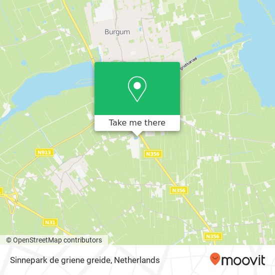 Sinnepark de griene greide map