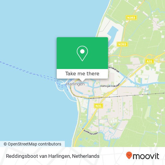 Reddingsboot van Harlingen map