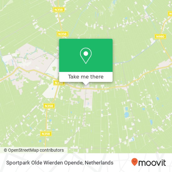 Sportpark Olde Wierden Opende map