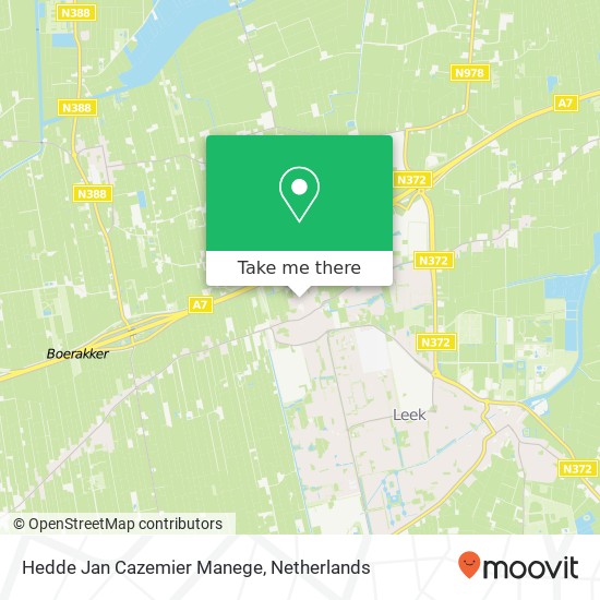 Hedde Jan Cazemier Manege map