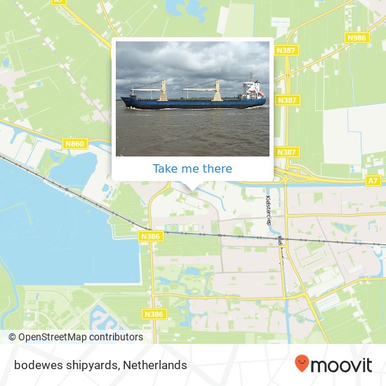 bodewes shipyards Karte