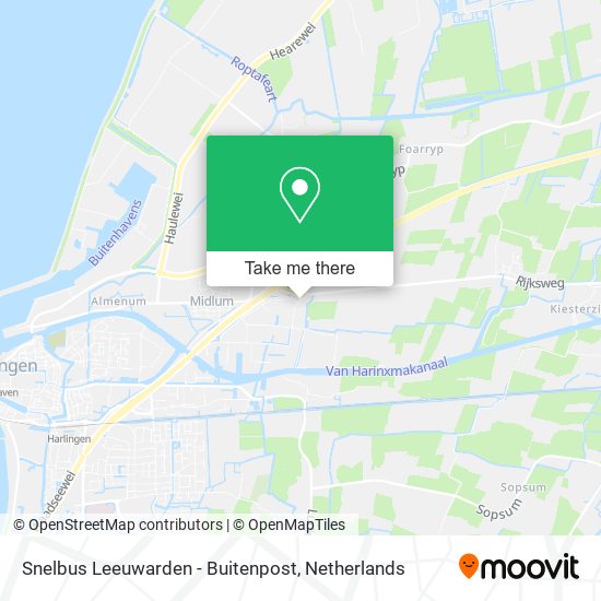 Snelbus Leeuwarden - Buitenpost map