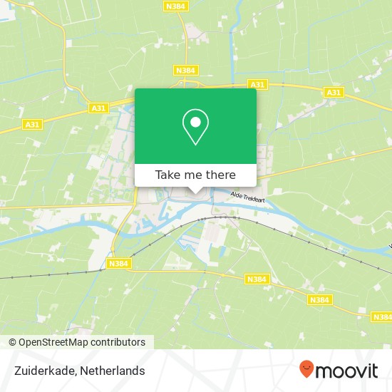 Zuiderkade map