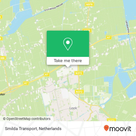Smilda Transport map
