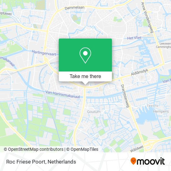 Roc Friese Poort map