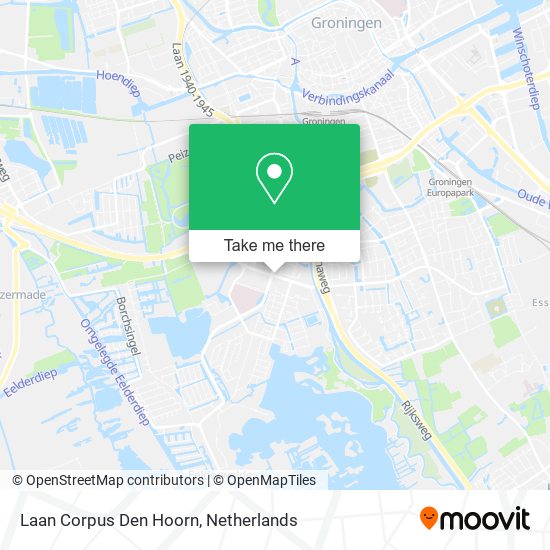 Laan Corpus Den Hoorn map