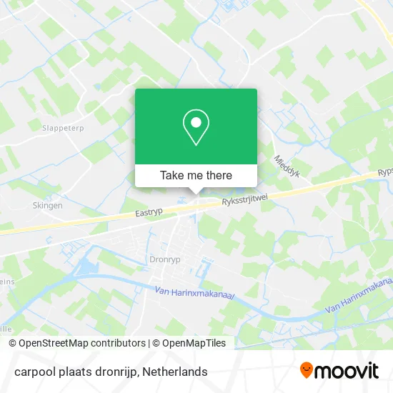 carpool plaats dronrijp map