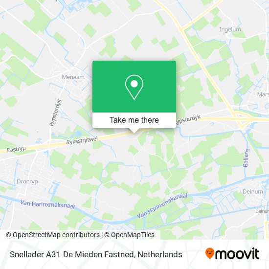 Snellader A31 De Mieden Fastned map