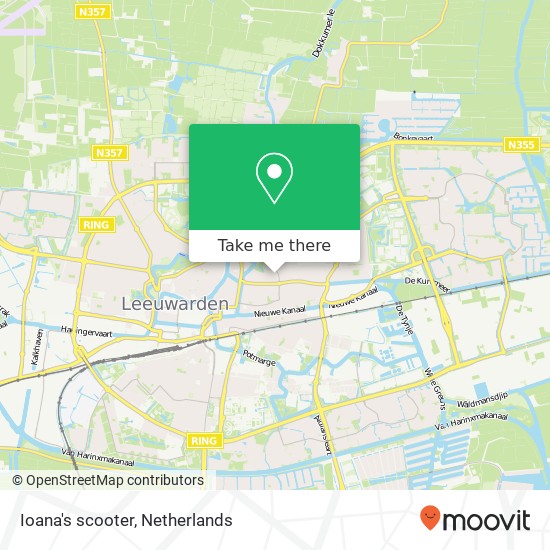 Ioana's scooter map