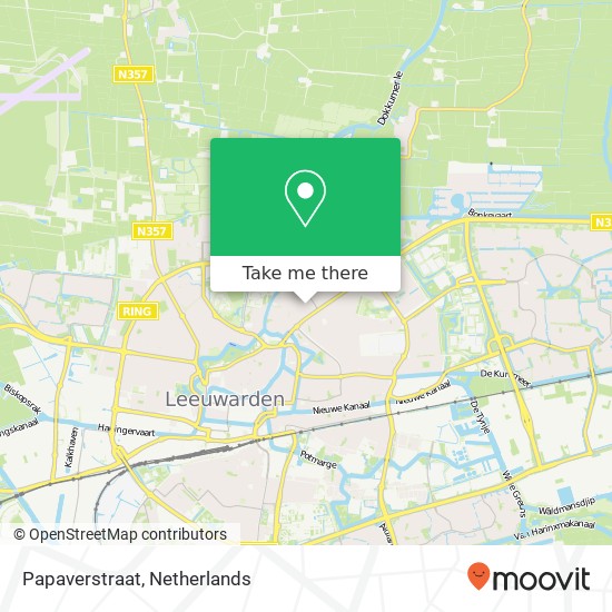 Papaverstraat map