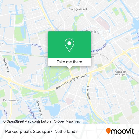 Parkeerplaats  Stadspark map