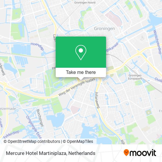 Mercure Hotel Martiniplaza map