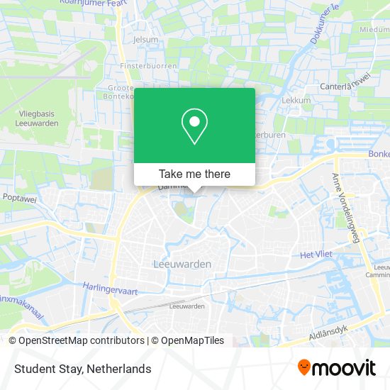 Student Stay map
