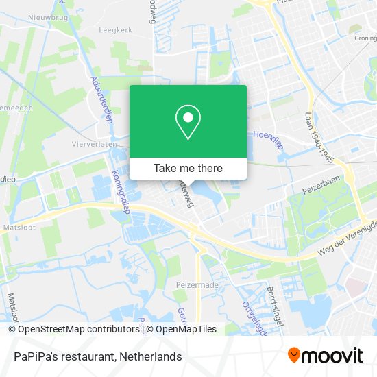 PaPiPa's restaurant map