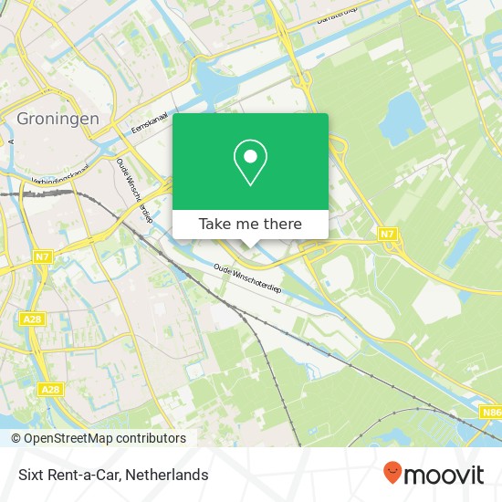 Sixt Rent-a-Car map