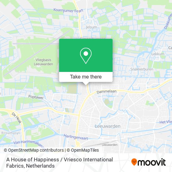 A House of Happiness / Vriesco International Fabrics map