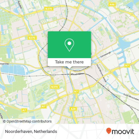 Noorderhaven Karte