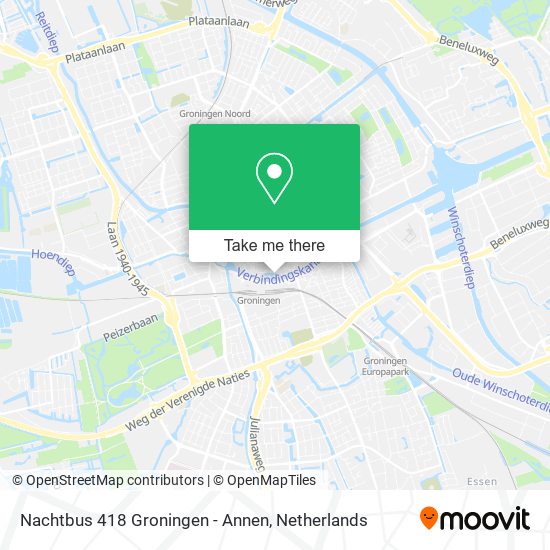 Nachtbus 418 Groningen -  Annen map