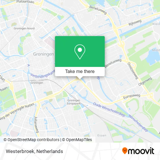 Westerbroek map