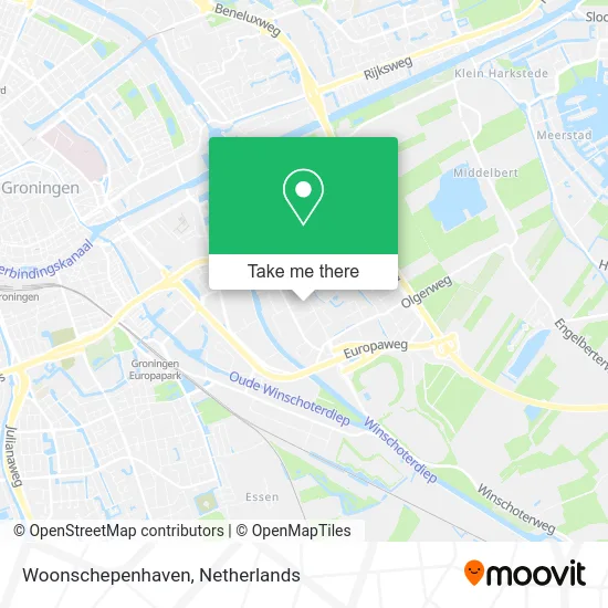 Woonschepenhaven map