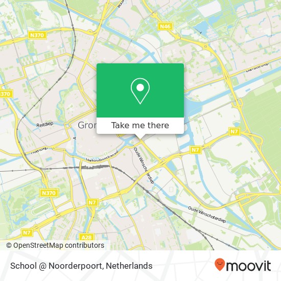 School @ Noorderpoort Karte