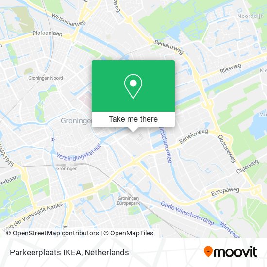 how to get to parkeerplaats ikea in groningen by bus or train moovit