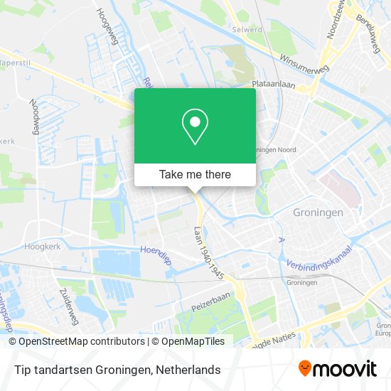 Tip tandartsen Groningen map