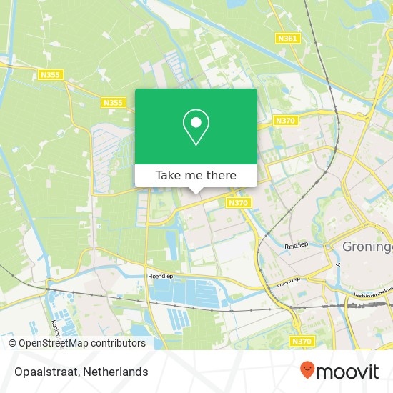 Opaalstraat Karte
