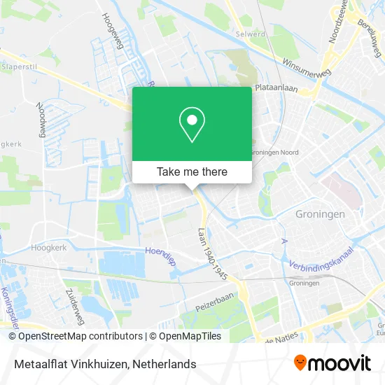 Metaalflat Vinkhuizen map