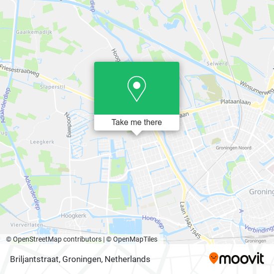 Briljantstraat, Groningen map
