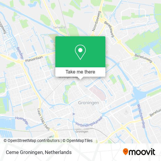 Ceme Groningen map