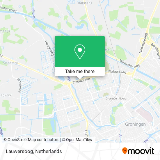 Lauwersoog map