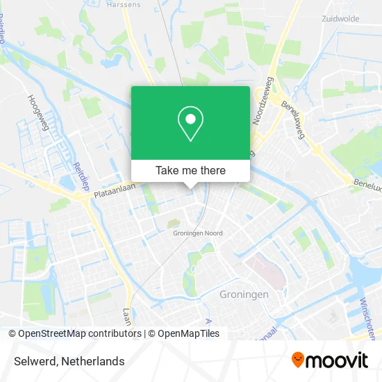 Selwerd map