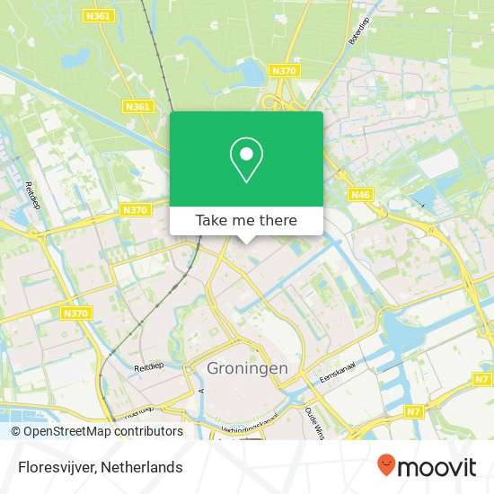 Floresvijver map