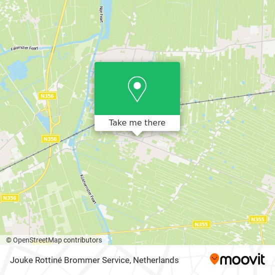 Jouke Rottiné Brommer Service map