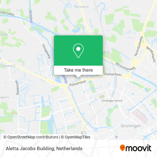 Aletta Jacobs Building map