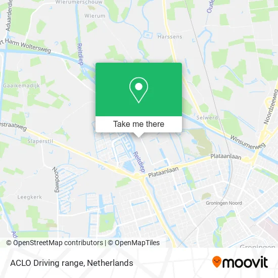 ACLO Driving range map
