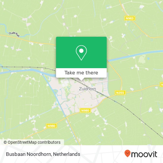 Busbaan Noordhorn map