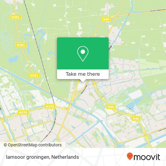 lamsoor groningen map