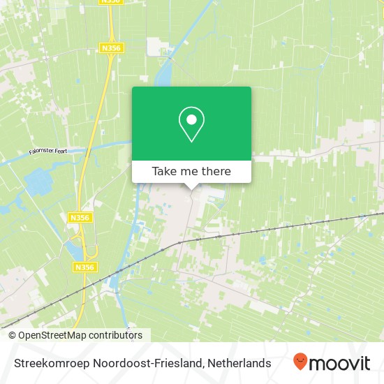 Streekomroep Noordoost-Friesland Karte