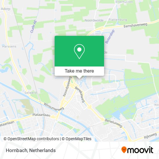 Hornbach map