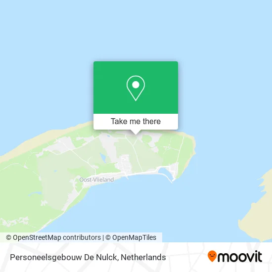 Personeelsgebouw De Nulck Karte