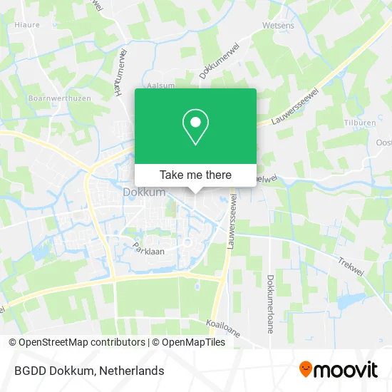 BGDD Dokkum map