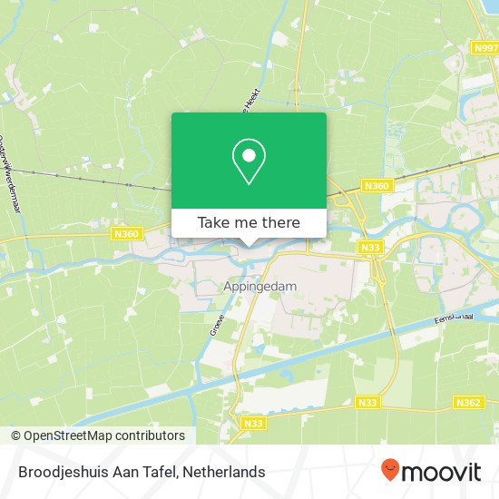 Broodjeshuis Aan Tafel map