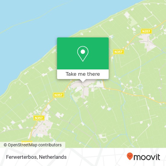 Ferwerterbos map