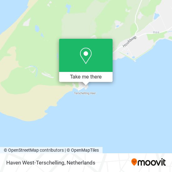 Haven West-Terschelling map