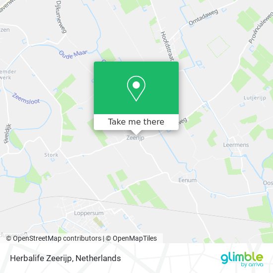 Herbalife Zeerijp map